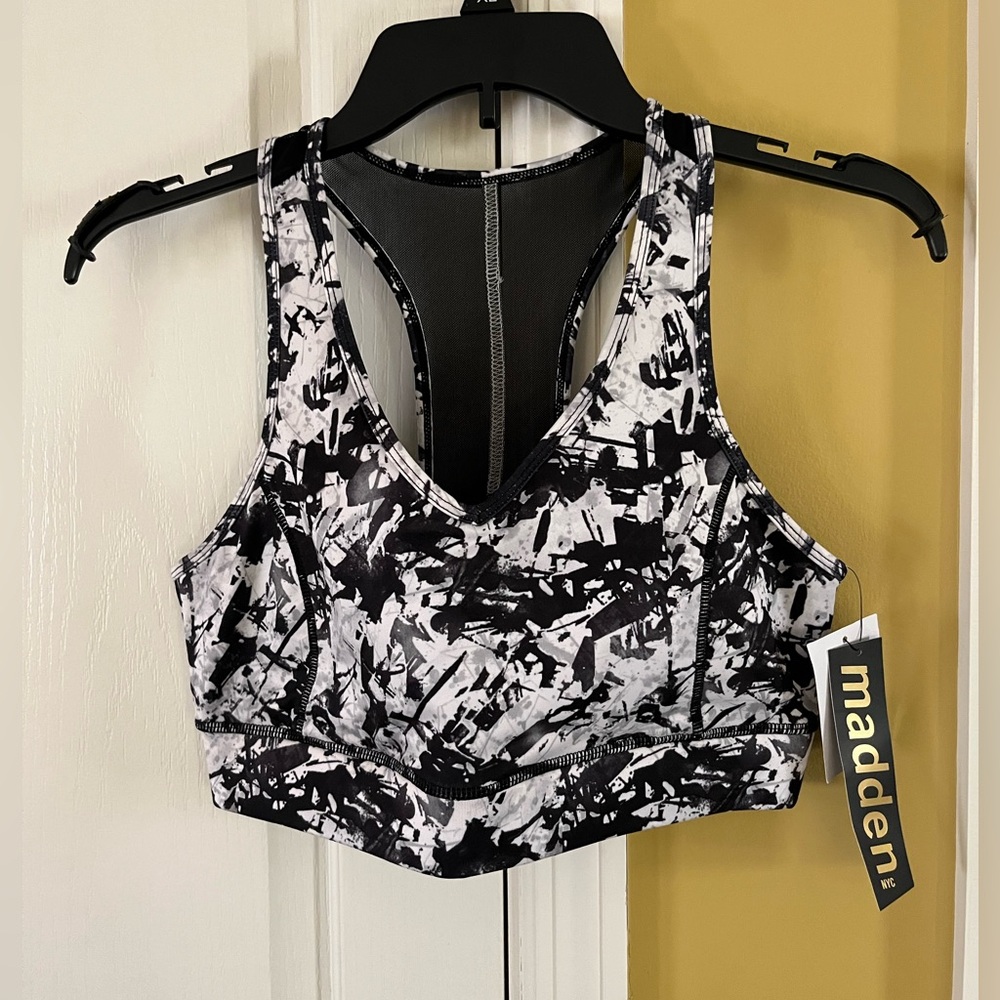NWT Madden NYC Sports Bra Size Large